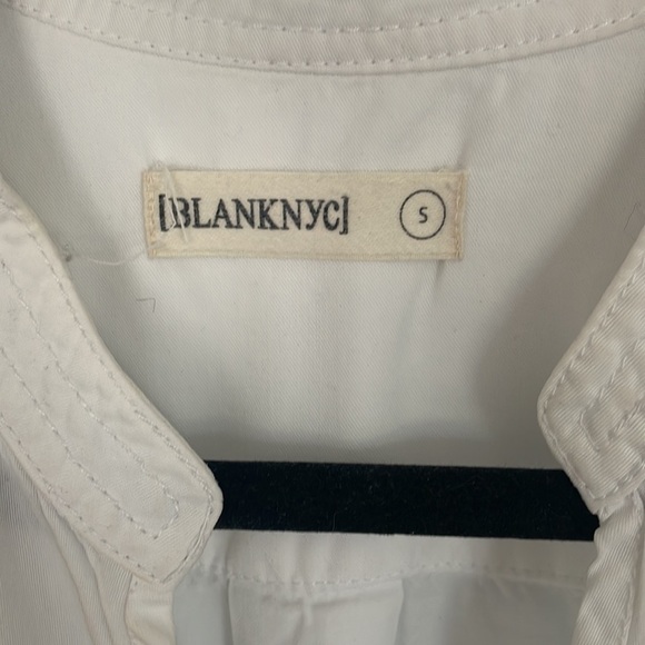 BlankNYC Twist Front White Shirt - Picture 7 of 13